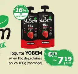 Cometa Supermercados logurte YOBEM.SE whey 15g de proteínas oferta
