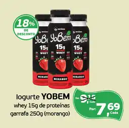 Cometa Supermercados logurte YOBEM whey 15g de proteínas oferta