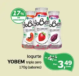 Cometa Supermercados logurte YOBEM triplo zero oferta