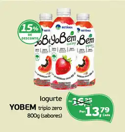 Cometa Supermercados logurte YOBEM triplo zero oferta