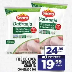 Preço & Cia Filé de coxa seara da granja congelado oferta