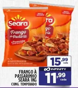 Preço & Cia Frango à passarinho seara cong. temperado oferta