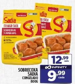 Preço & Cia Sobrecoxa sadia congelado oferta