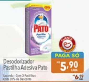 Supermercados Condor Desodorizador Pastilha Adesiva Pato oferta