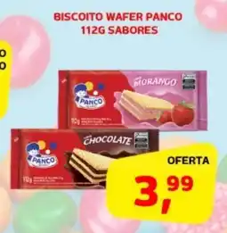 Cercadão Biscoito wafer panco sabores oferta