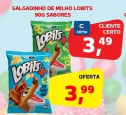 Cercadão Salgadinho de milho lobits sabores oferta