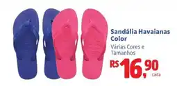 Supermercados Mateus Sandália Havaianas Color oferta