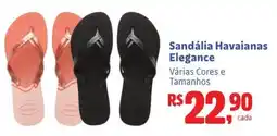Supermercados Mateus Sandália Havaianas Elegance oferta