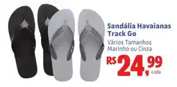 Supermercados Mateus Sandália Havaianas Track Go oferta