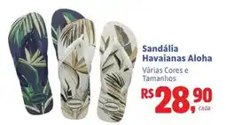 Supermercados Mateus Sandália Havaianas Aloha oferta
