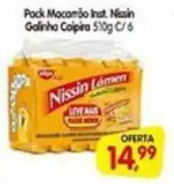 Cercadão Pack Macarao Inst. Nissin Galinha Caipira oferta