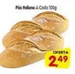 Cercadão Pão Italiano oferta