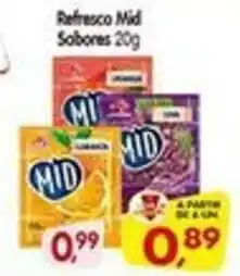 Cercadão Refresco Mid Sabores oferta
