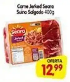 Cercadão Carne Jerked Seara Suino Salgado oferta