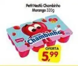 Cercadão Petit Nestle Chambinho Morango oferta