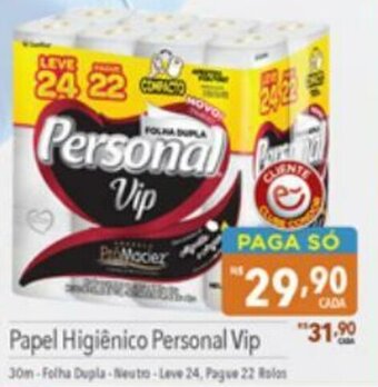 Papel Higiénico Personal Vip 30m