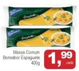 Mineirão Atacarejo Massa Comum Bonsabor Espaguete oferta