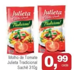 Mineirão Atacarejo Molho de Tomate Julieta Tradicional Sache oferta