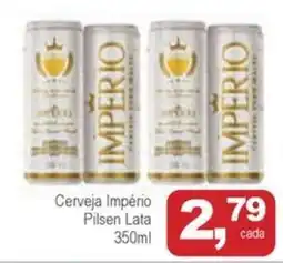 Mineirão Atacarejo Cerveja Império Pilsen Lata oferta