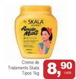Mineirão Atacarejo Creme de Tratamento Skala Tipos oferta