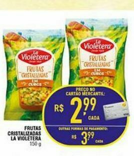 Mercantil Rodrigues Frutas cristalizadas la violetera 150g oferta