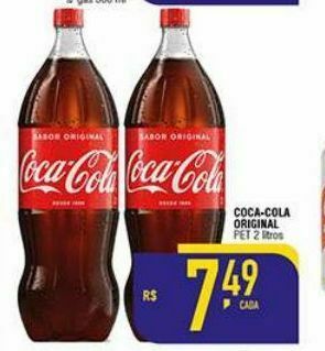 Mercantil Rodrigues coca-cola 2l oferta
