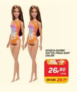 GBarbosa Boneca barbie mattel praia sort dwj99 oferta