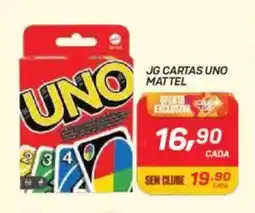 GBarbosa Jg cartas uno mattel oferta