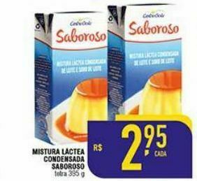 Mercantil Rodrigues Mistura lactea condensada saboroso 395g oferta