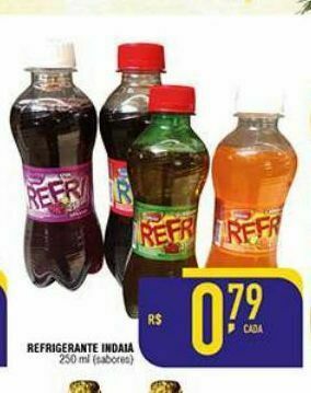 Mercantil Rodrigues Refrigerante indaiá 250ml oferta
