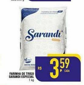 Farinha de trigo sarandi especial 1 kg