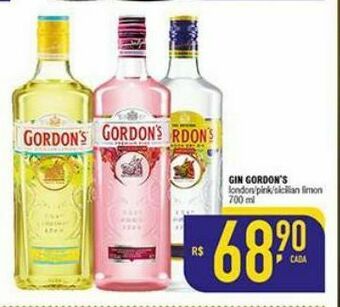 Mercantil Rodrigues Gin gordon´s 700ml oferta
