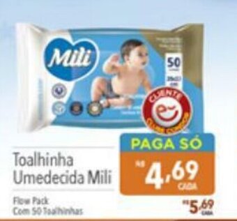 Supermercados Condor Toalhinha Umedecida Mili oferta