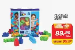 GBarbosa Mega bloks fisherprice 60pcs oferta