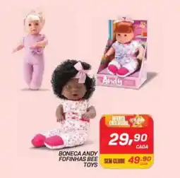 GBarbosa Boneca andy fofinhas bee oferta