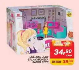 GBarbosa Colecao judy sala c/boneca samba toys oferta