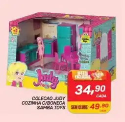 GBarbosa Colecao judy cozinha c/boneca samba toys oferta