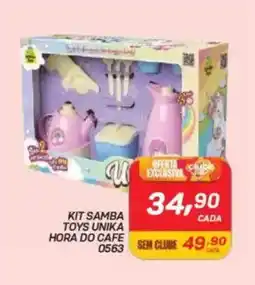 GBarbosa Kit samba toys unika hora do cafe oferta