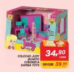 GBarbosa Colecao judy quarto c/boneca samba toys oferta