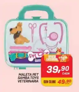 GBarbosa Maleta pet samba toys veterinaria oferta