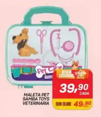 GBarbosa Maleta pet samba toys veterinaria oferta