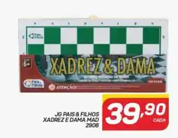 GBarbosa Jg pais & filhos xadrez e dama mad 2908 oferta