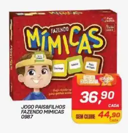 GBarbosa Jogo pais&filhos fazendo mimicas 0987 oferta