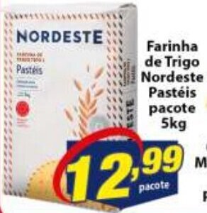 Vencedor Atacadista Farinha de Trigo Nordeste Pasteis Pacote 5kg oferta