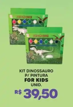 Big Bom Supermercados Kit dinossauro p/ pintura for kids unid. oferta