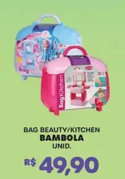 Big Bom Supermercados Bag beauty/kitchen bambola unid. oferta
