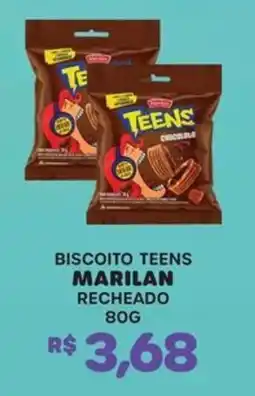 Big Bom Supermercados Biscoito teens marilan recheado oferta