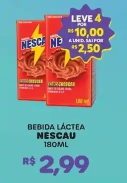Big Bom Supermercados Bebida láctea nescau oferta
