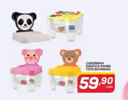 GBarbosa Cadeirinha didatica samba toys bichinhos oferta