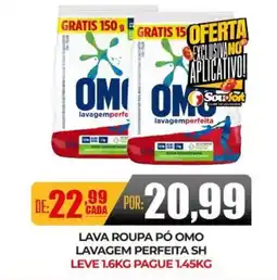 Fort Atacadista Lava roupa pó omo lavagem perfeita sh oferta